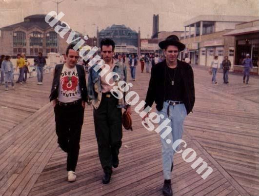 Clash, 1982, Asbury Park boardwalk, NJ.jpg